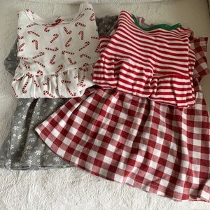 🎅🏼🎄4 Holiday Infant Dresses